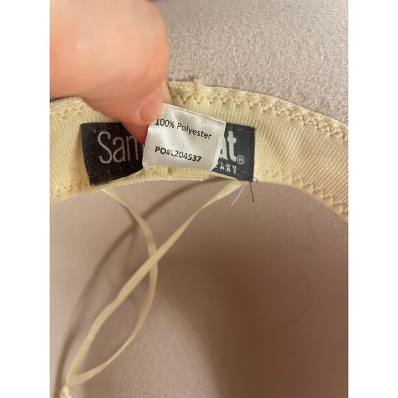 San Diego Hat Company Pearl Trim Wide Brim Fedora - Picture 7 of 7